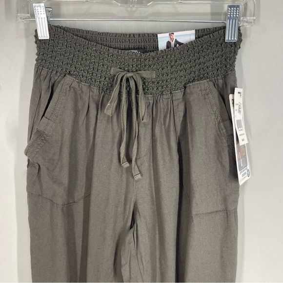 Rewash Cropped Ruched Jogger Soft Pants New Size Small - Picture 6 of 13